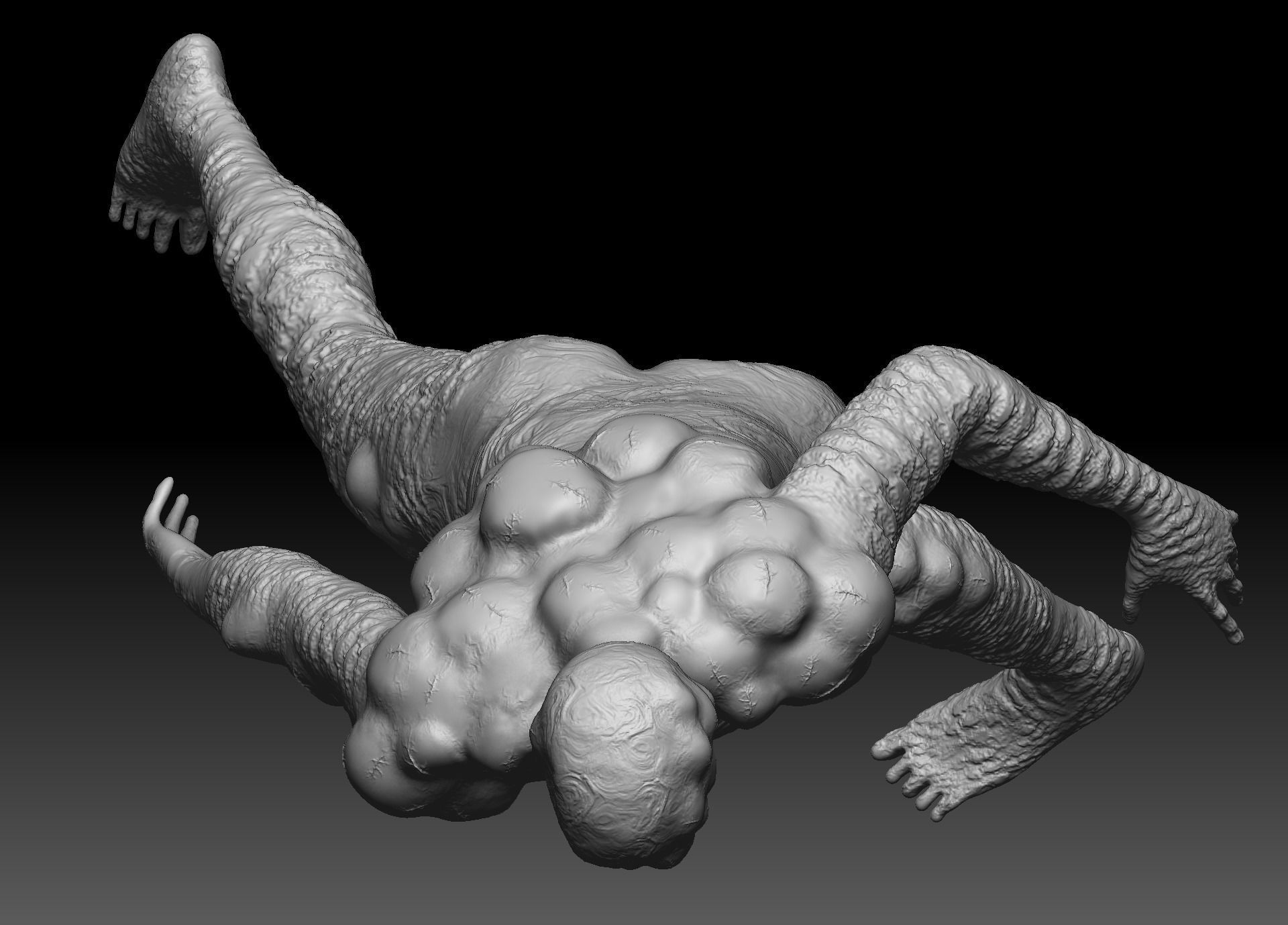 Zombie Free 3D print model_4