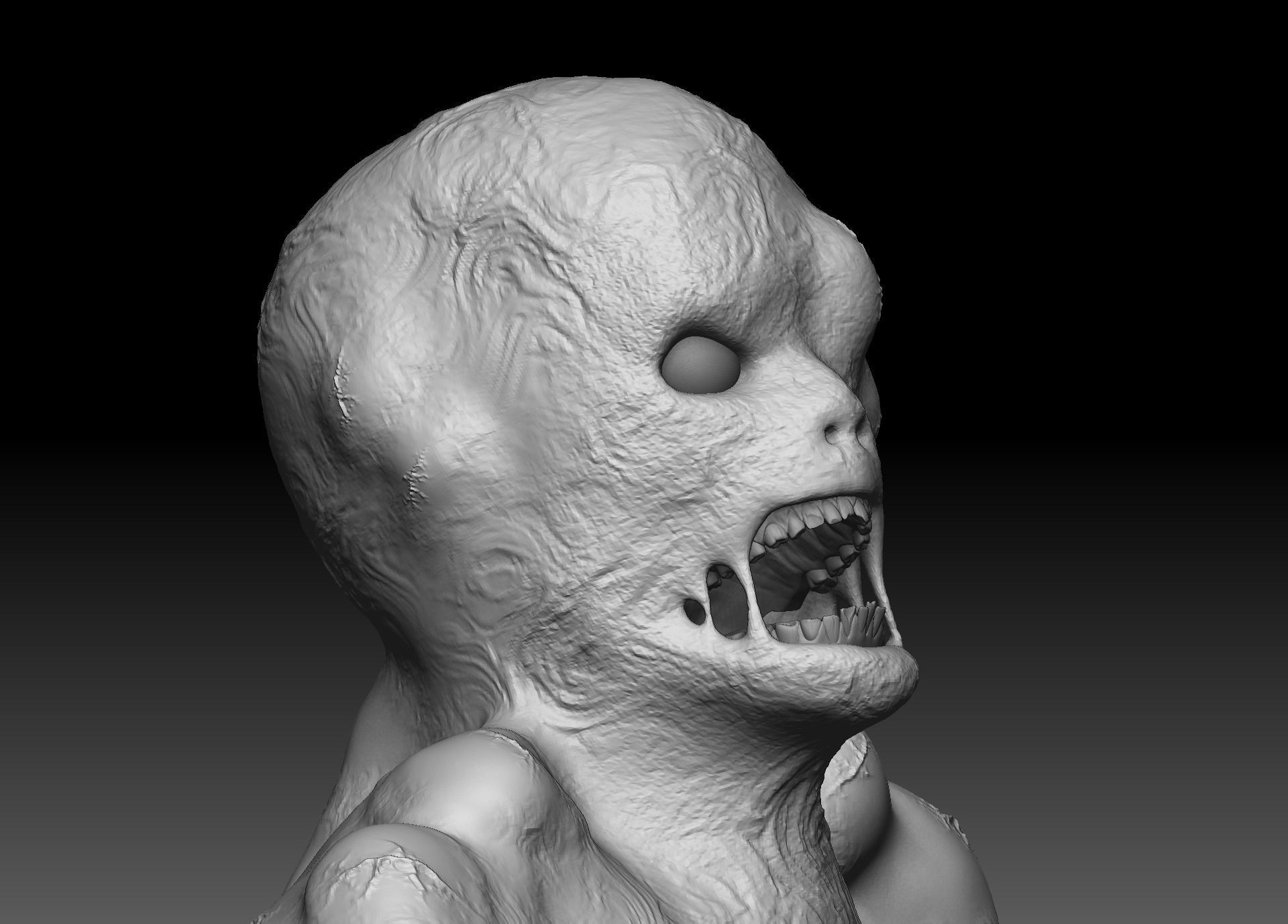 Zombie Free 3D print model_5