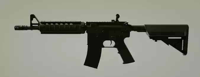 M4A4 CSGO  3D model