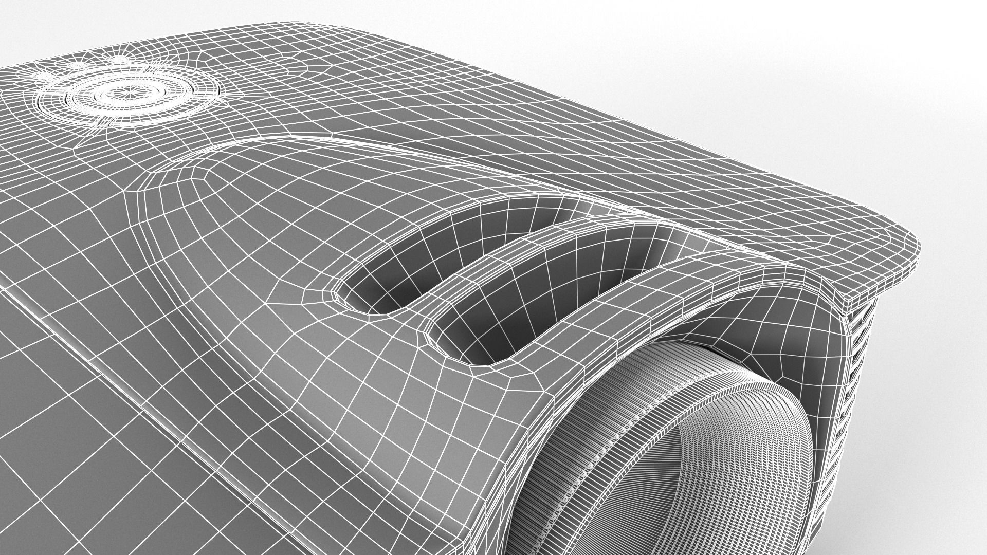 Optoma Projector 3D model_5