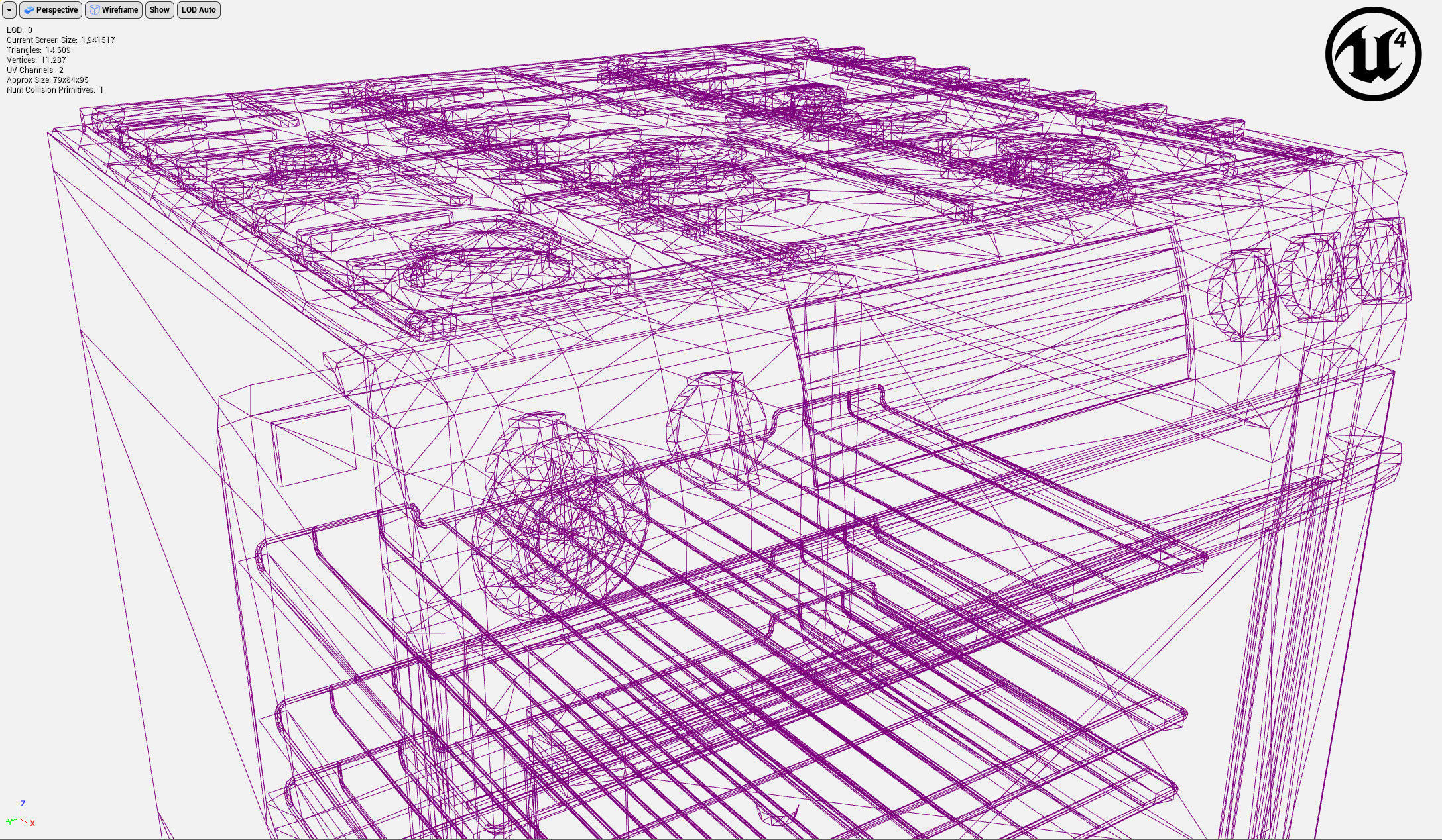 Gas Slide-in Range - HGI8054UC by Bosch Low-poly 3D model_10