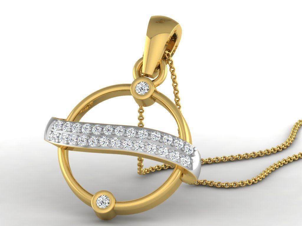 700 Women pendant 3dm stl render detail 3D print model 3D print model_90