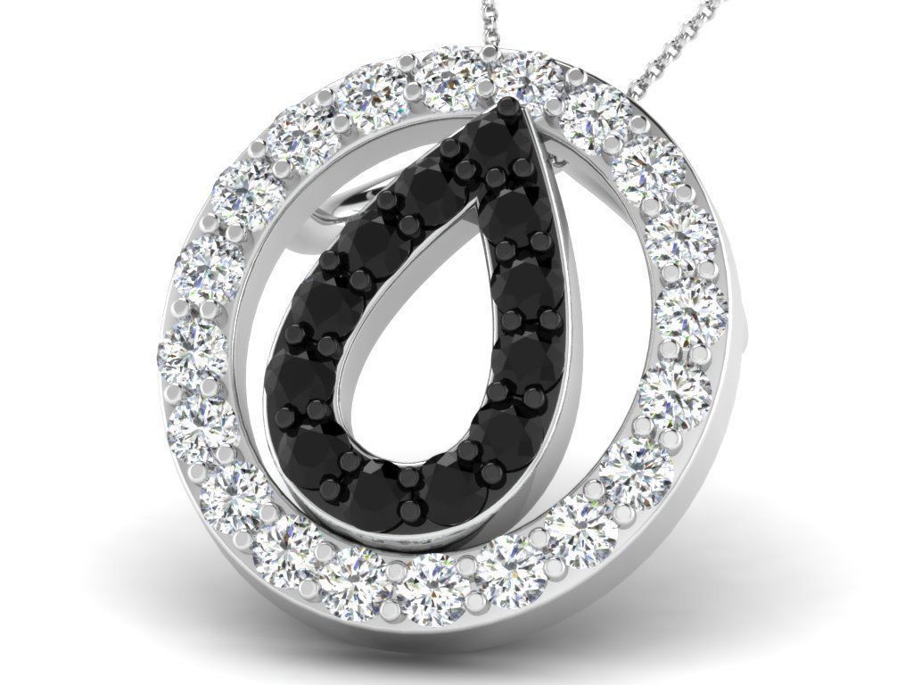 700 Women pendant 3dm stl render detail 3D print model 3D print model_95