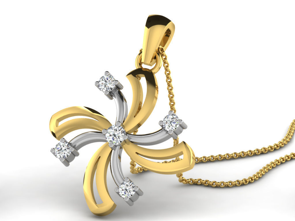 700 Women pendant 3dm stl render detail 3D print model 3D print model_79