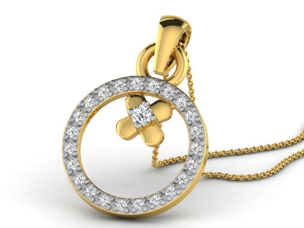 700 Women pendant 3dm stl render detail 3D print model 3D print model_88