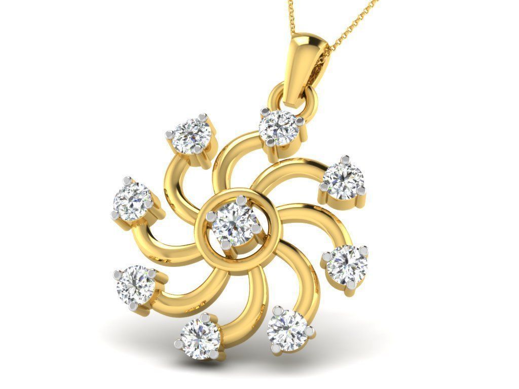 700 Women pendant 3dm stl render detail 3D print model 3D print model_71