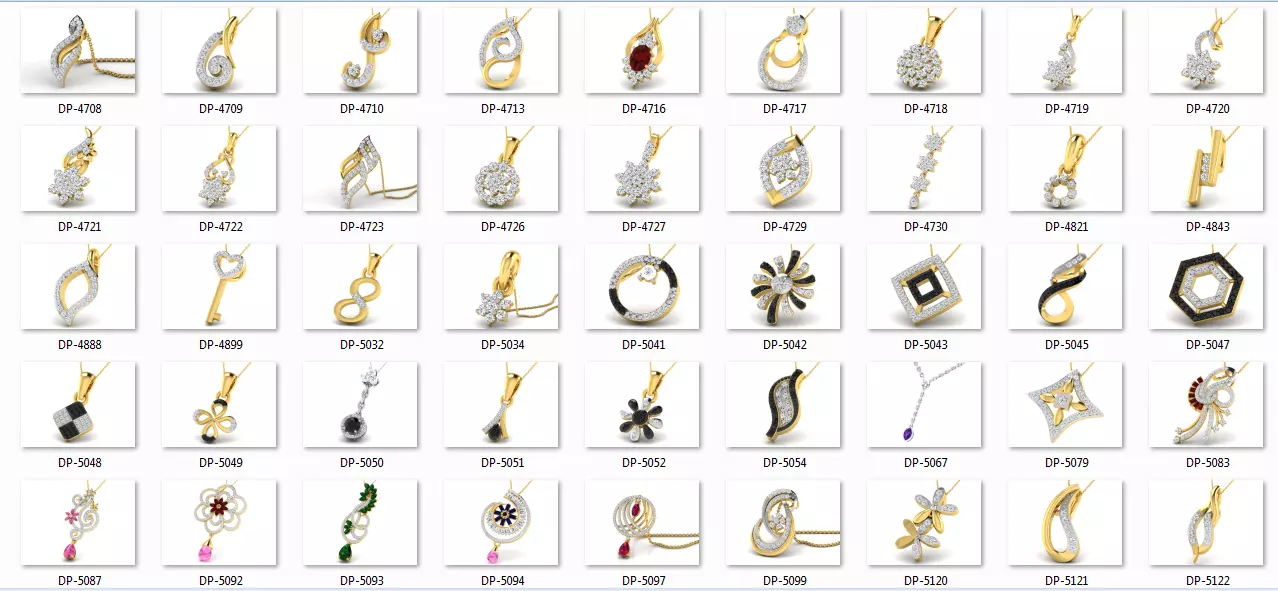 700 Women pendant 3dm stl render detail 3D print model 3D print model_0