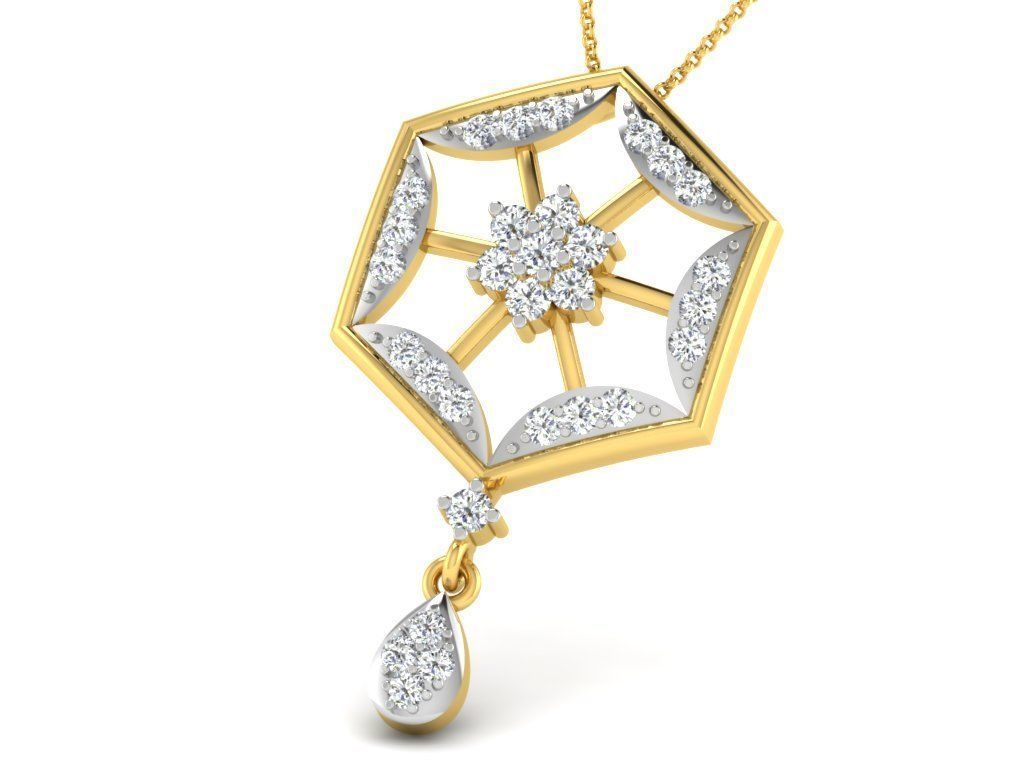 700 Women pendant 3dm stl render detail 3D print model 3D print model_91