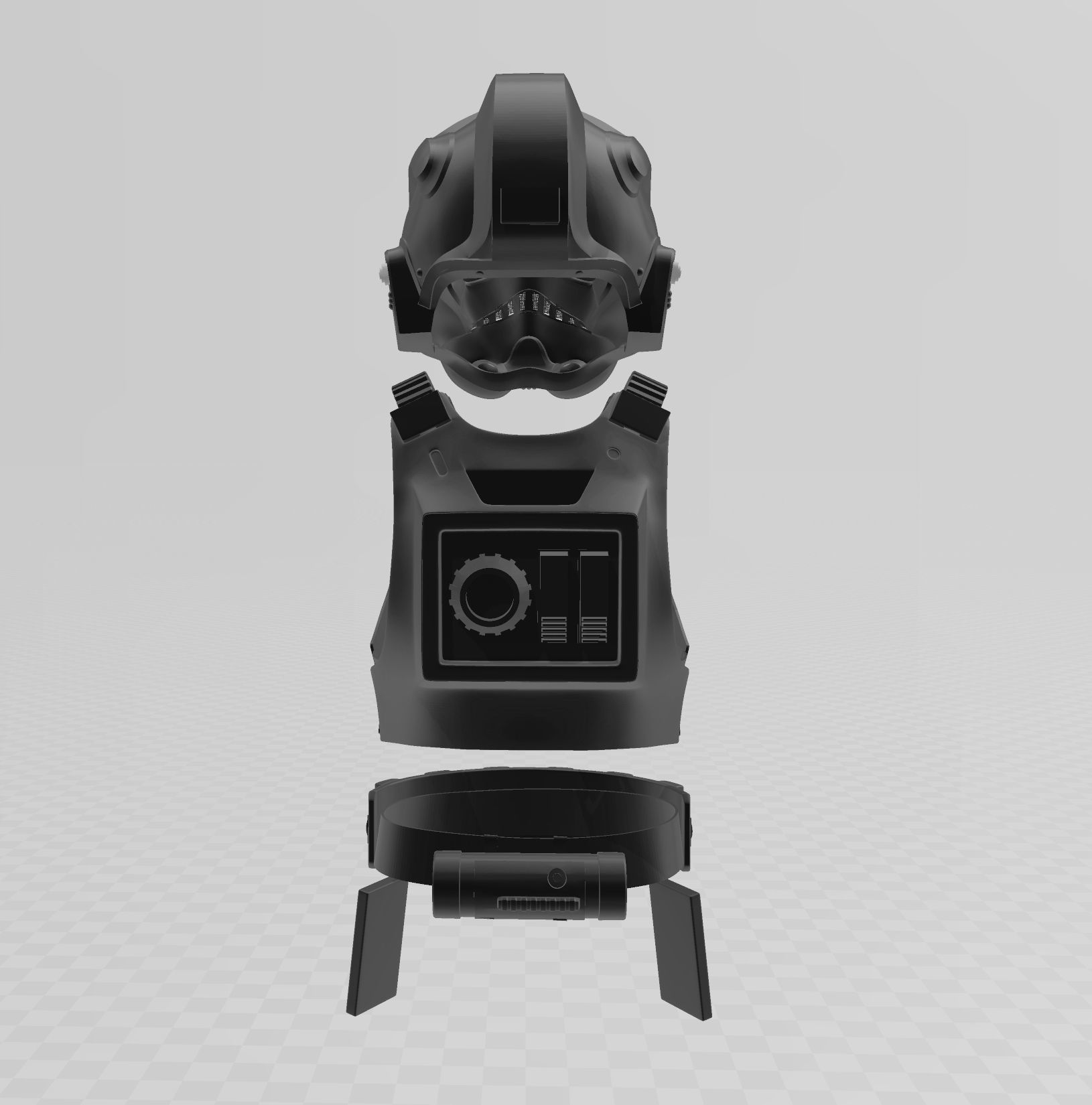 Star Wars SWBF2 Inferno Squad Inferno Squad Full Armour  3D print model_5