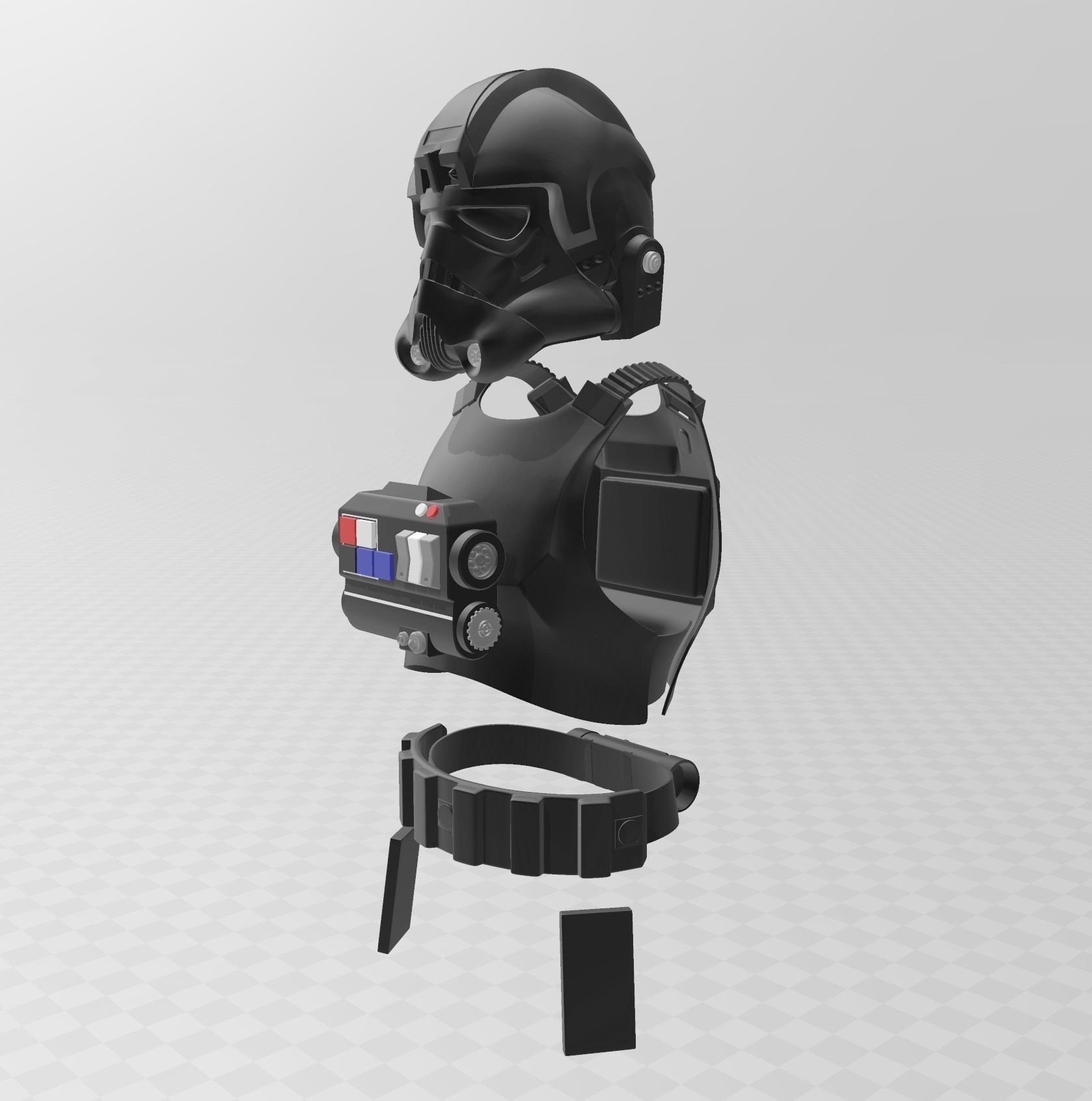 Star Wars SWBF2 Inferno Squad Inferno Squad Full Armour  3D print model_2