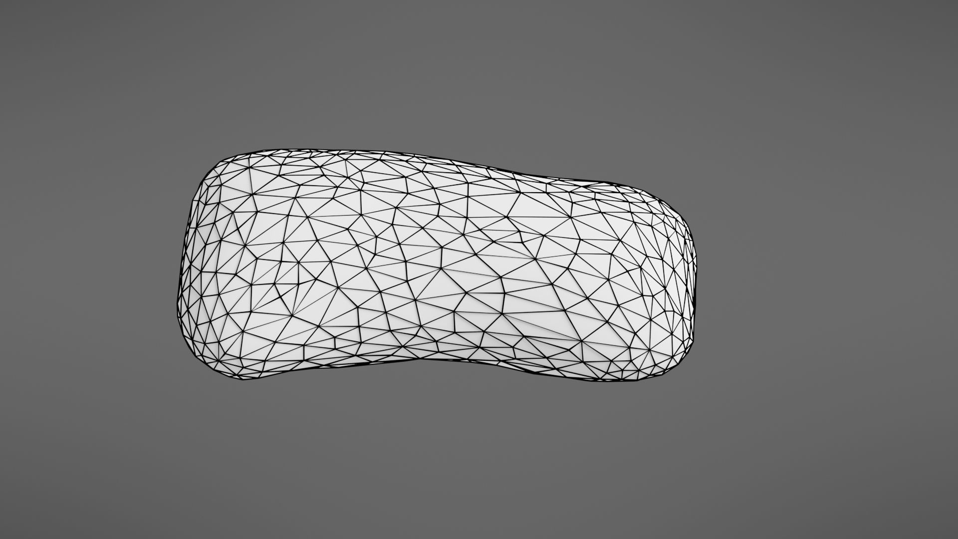 Bread roll Low-poly 3D model_32