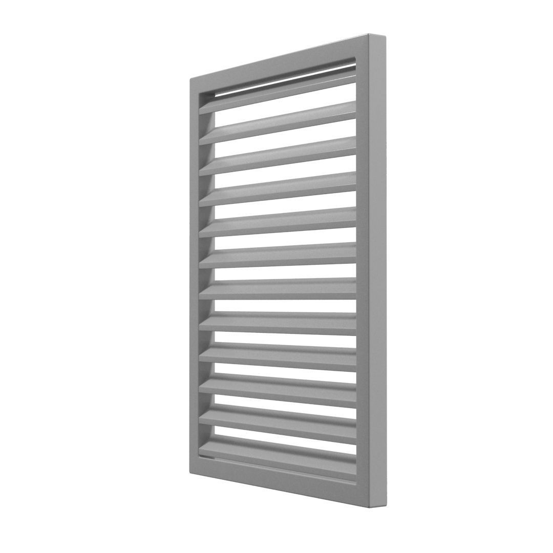 louver window persiana blind low poly Low-poly 3D model_4
