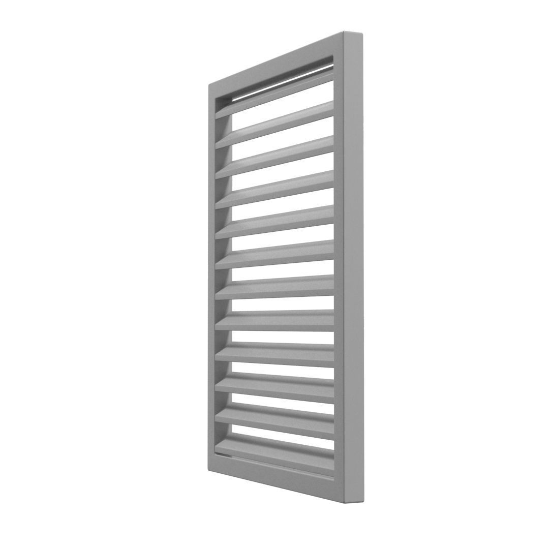 louver window persiana blind low poly Low-poly 3D model_2