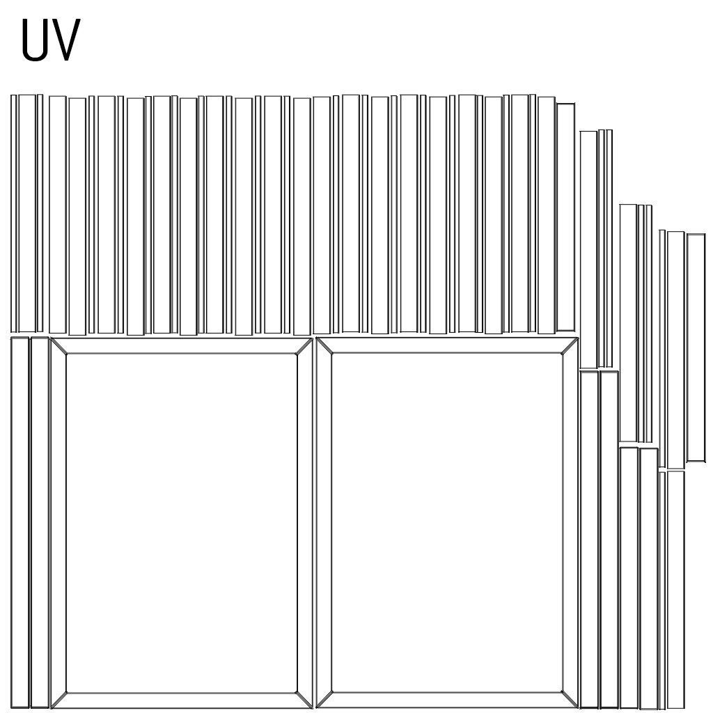 louver window persiana blind low poly Low-poly 3D model_10
