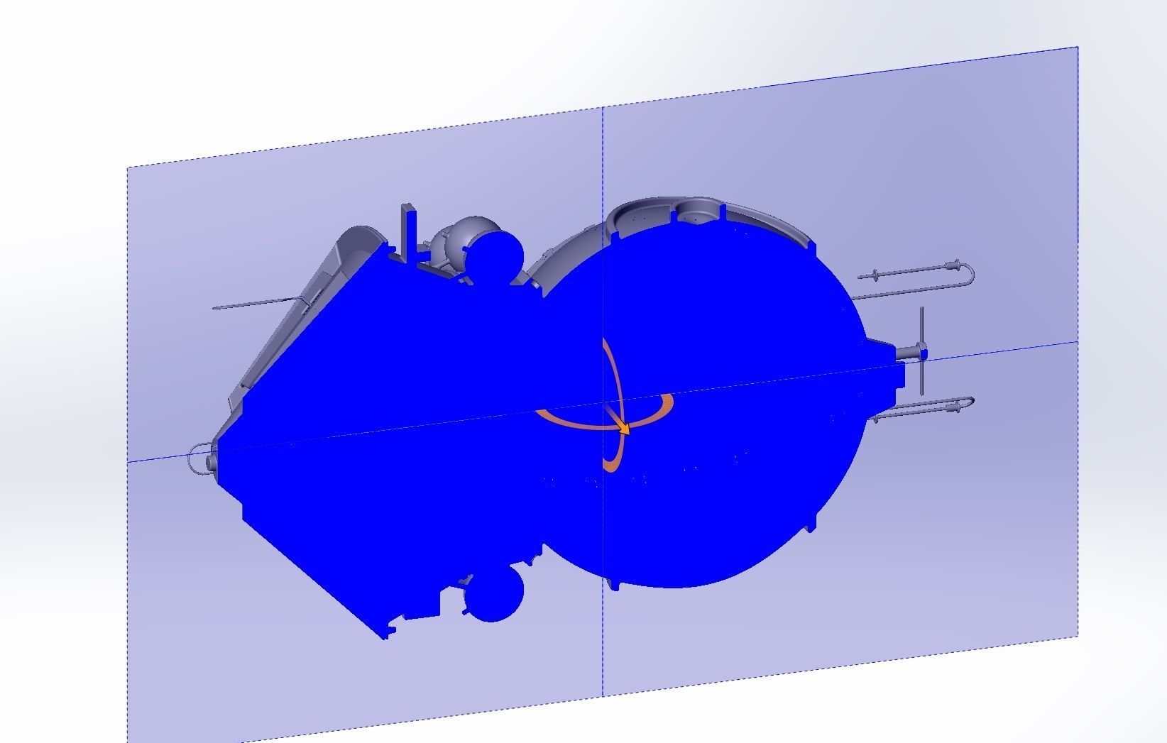 Basic Vostok 1 Vostok 3KA Space Capsule Printable Model 3D print model_9