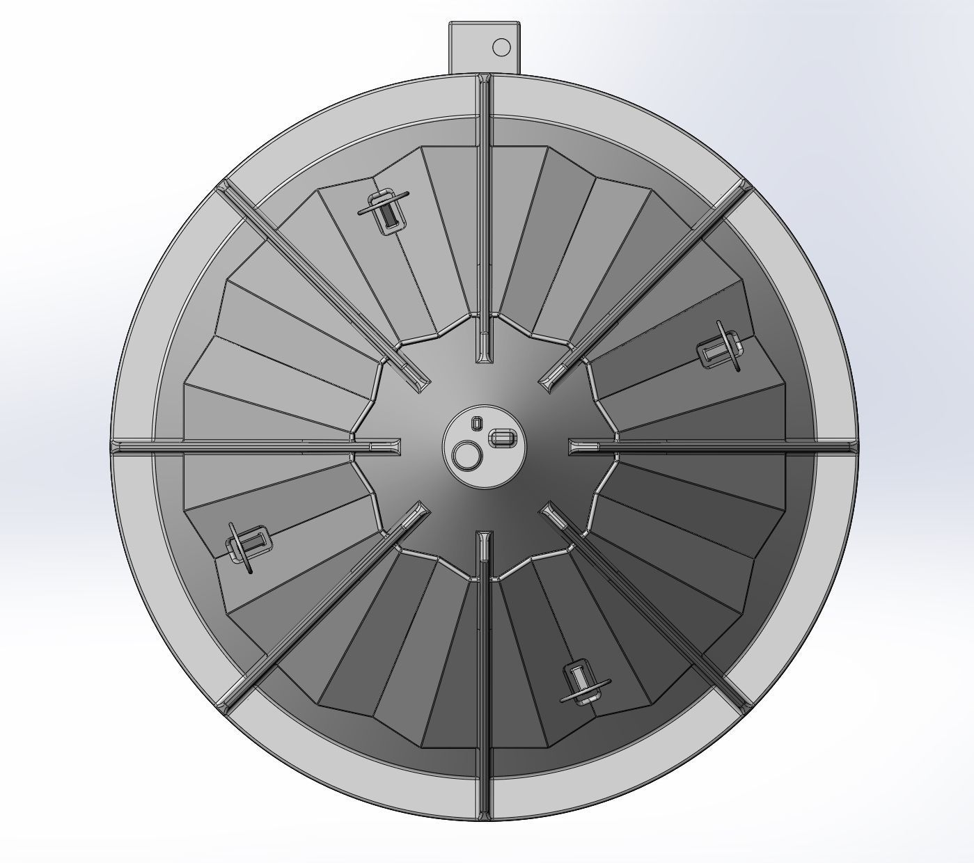 Basic Vostok 1 Vostok 3KA Space Capsule Printable Model 3D print model_27