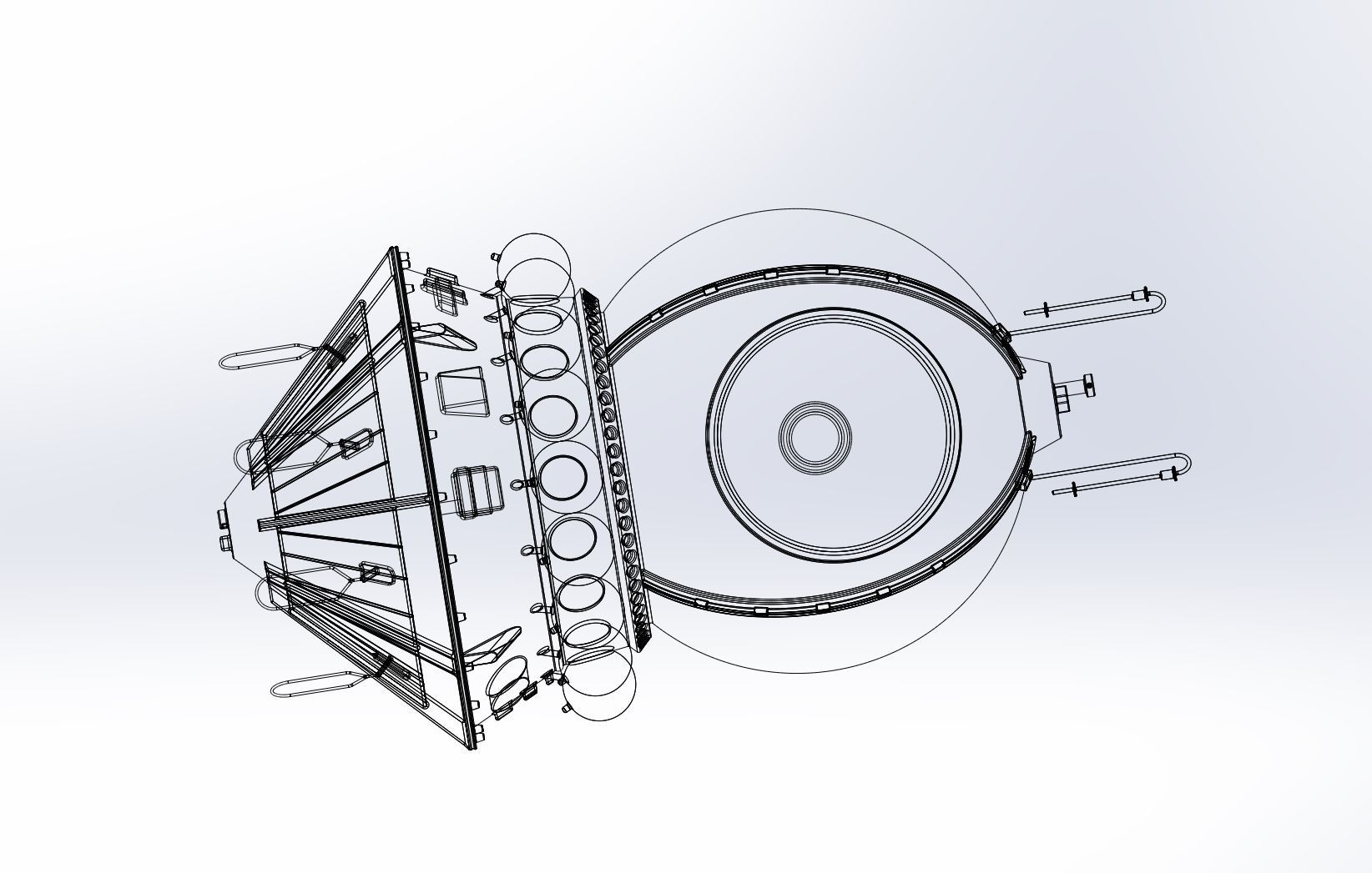Basic Vostok 1 Vostok 3KA Space Capsule Printable Model 3D print model_31
