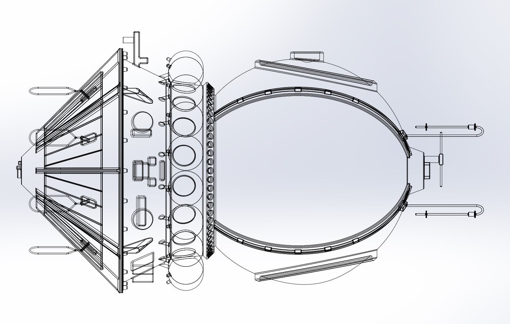 Basic Vostok 1 Vostok 3KA Space Capsule Printable Model 3D print model_30