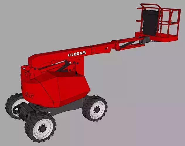 Nacelle JLG 340aj LOXAM - JLG 340aj LOXAM boom lift 