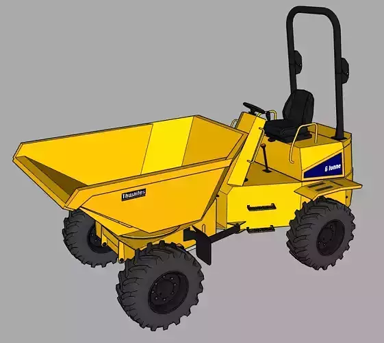Dumper Thwaites 6t 3D model