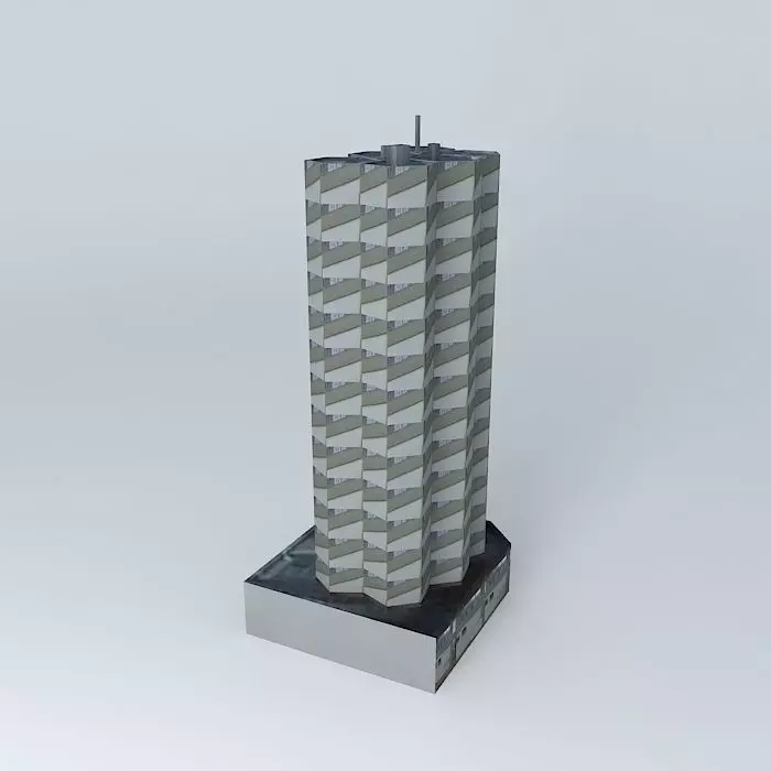 Building in Campinas SP Center 3D model_0
