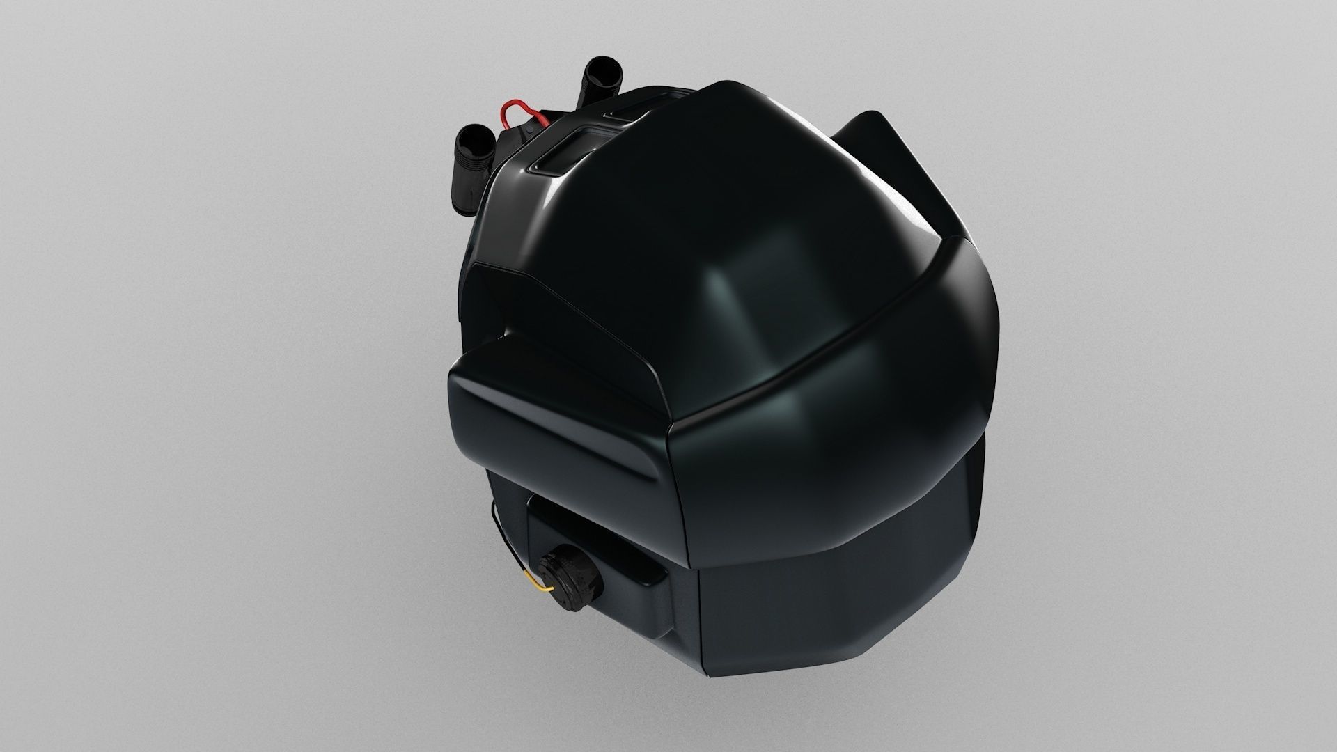 SiFi Military Helmet 3d Modeling Whit Night Vision Device Low-poly 3D model_11