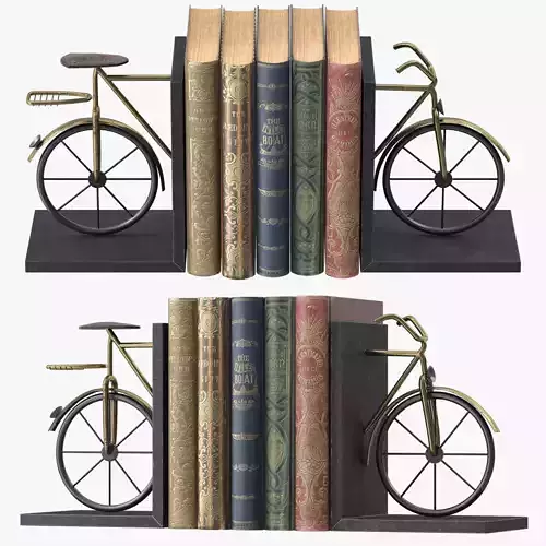 Bicycle Book Ends