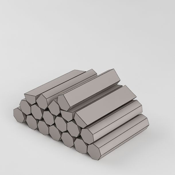 Woods 02 Low-poly 3D model_10