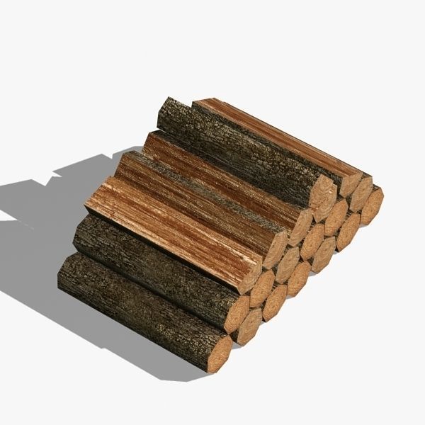 Woods 02 Low-poly 3D model_2