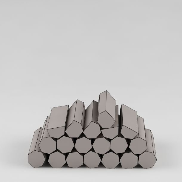 Woods 02 Low-poly 3D model_9