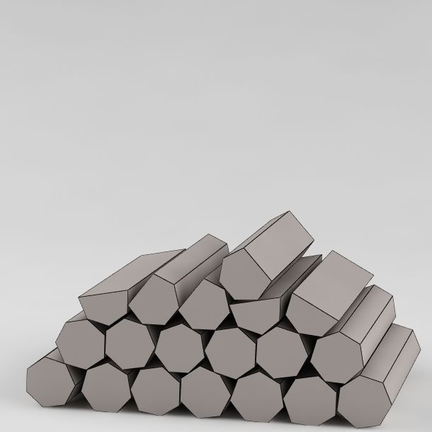 Woods 02 Low-poly 3D model_8