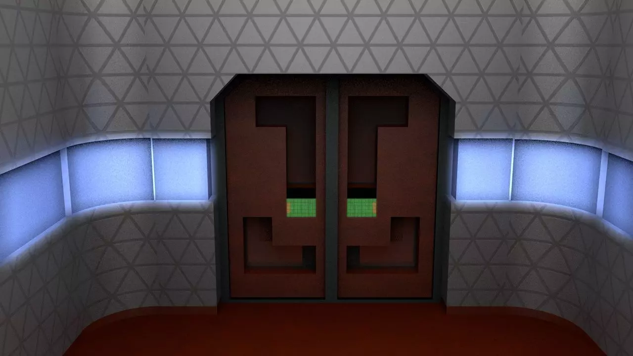 Ship Door Free 3D model
