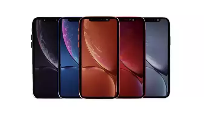 iPhone XR Collection all colors