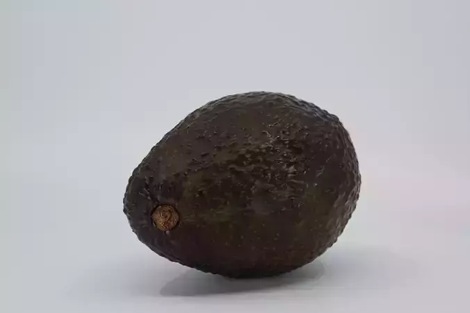 Realistic - Avocado Low-poly 3D model