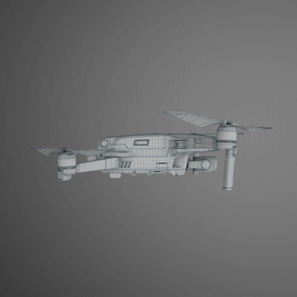 Mavic 2 Pro and Mavic 2 Zoom 3D model_25