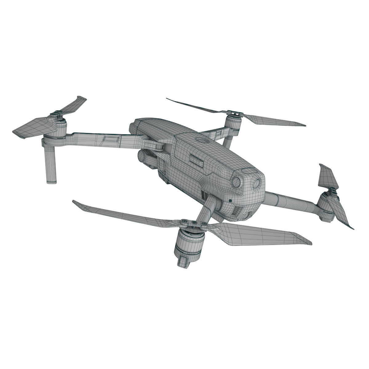 Mavic 2 Pro and Mavic 2 Zoom 3D model_22