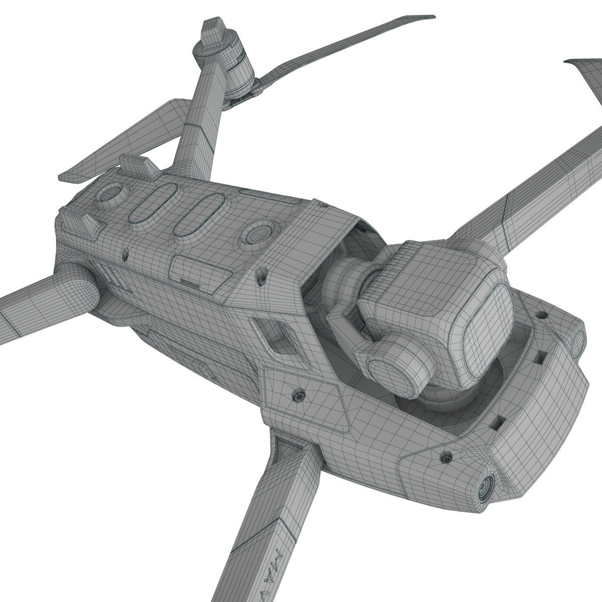 Mavic 2 Pro and Mavic 2 Zoom 3D model_34