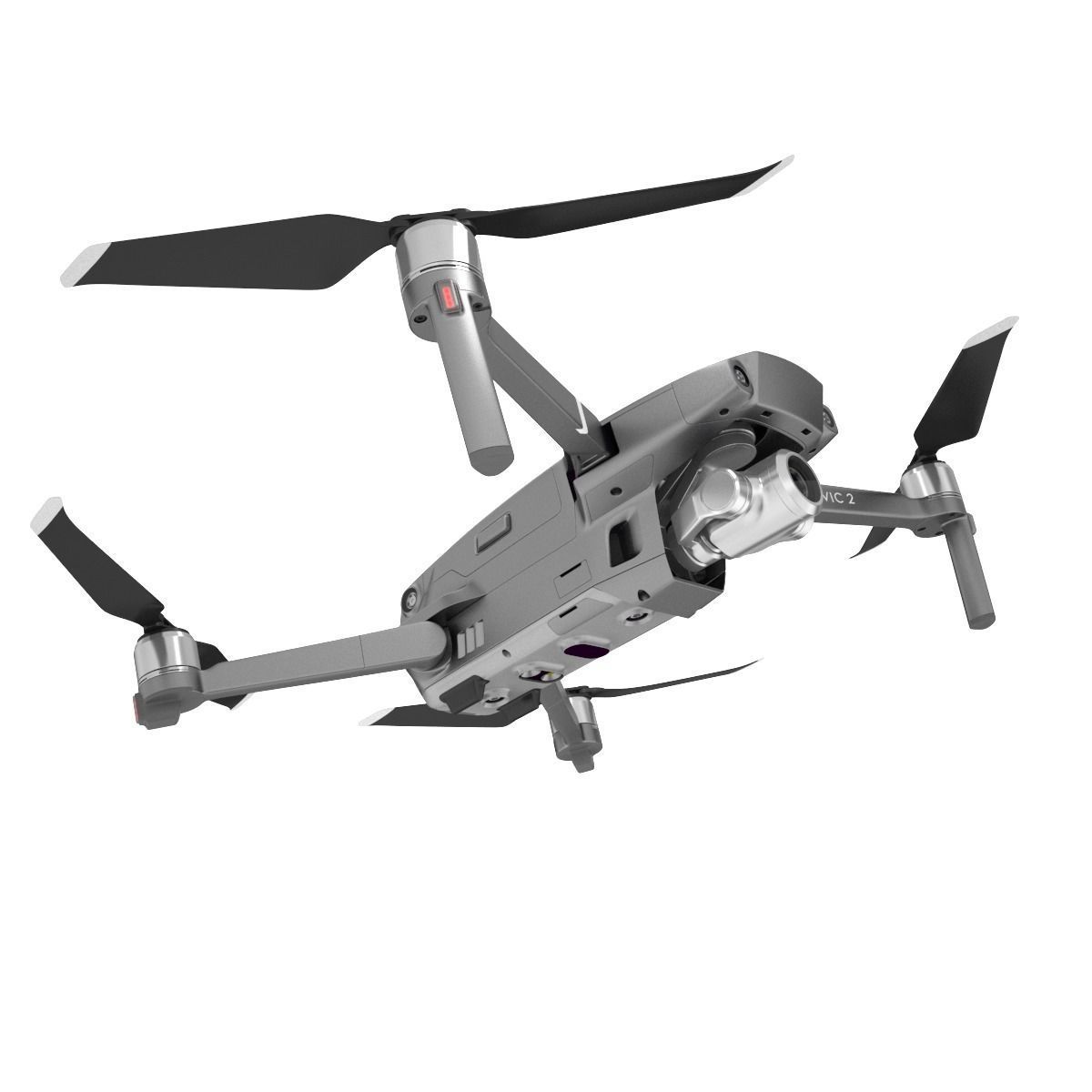 Mavic 2 Pro and Mavic 2 Zoom 3D model_13