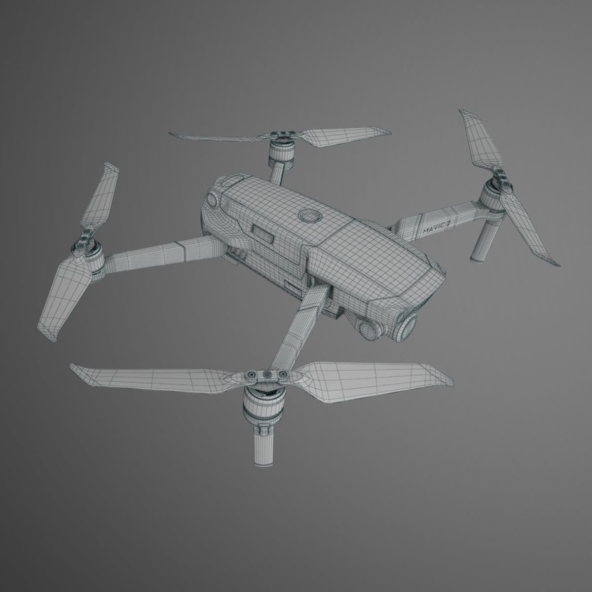 Mavic 2 Pro and Mavic 2 Zoom 3D model_26