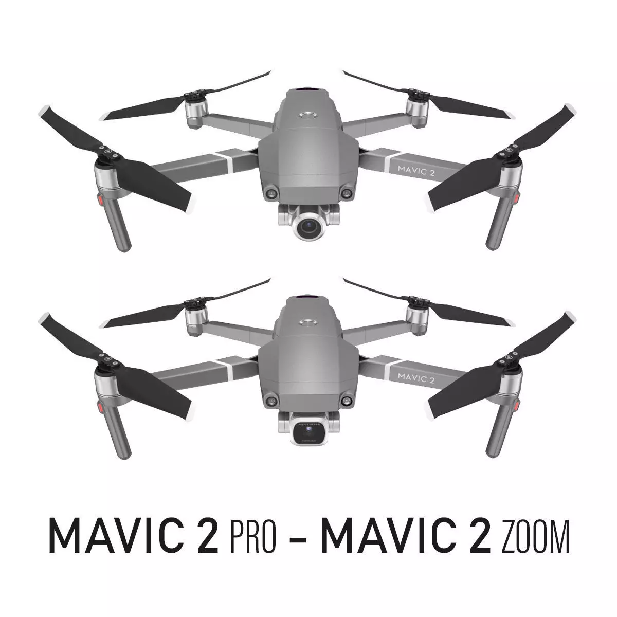 Mavic 2 Pro and Mavic 2 Zoom 3D model_0