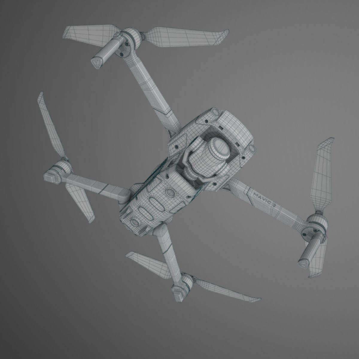 Mavic 2 Pro and Mavic 2 Zoom 3D model_27