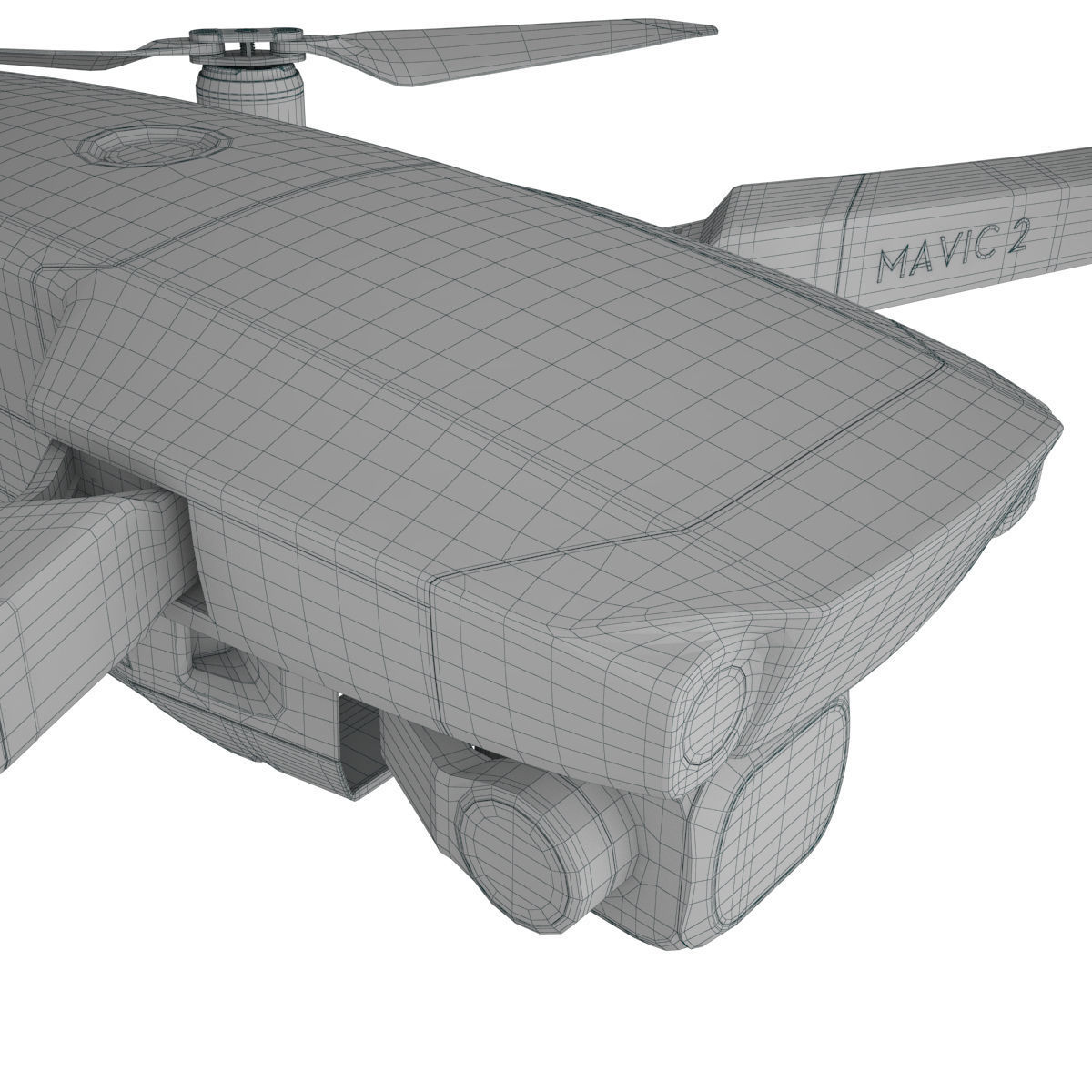 Mavic 2 Pro and Mavic 2 Zoom 3D model_30