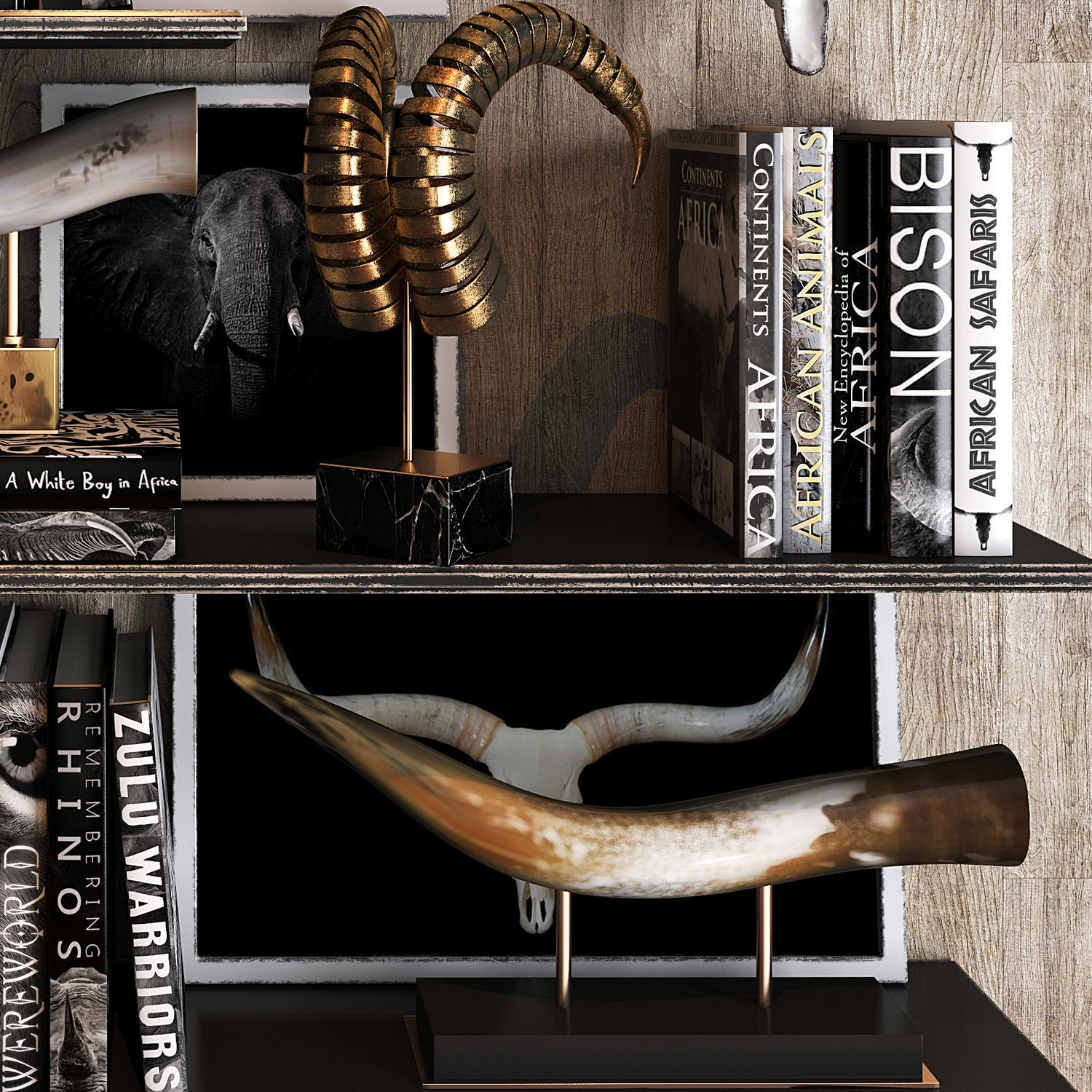 Decor set 26 3D model_5