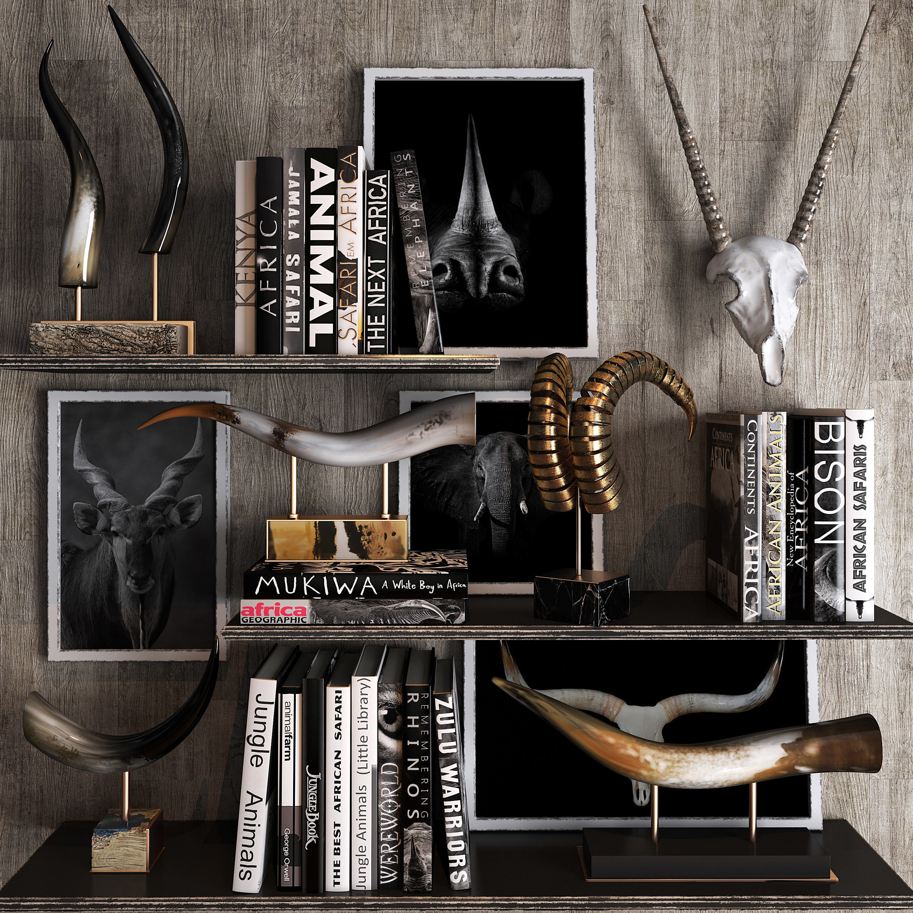 Decor set 26 3D model_1