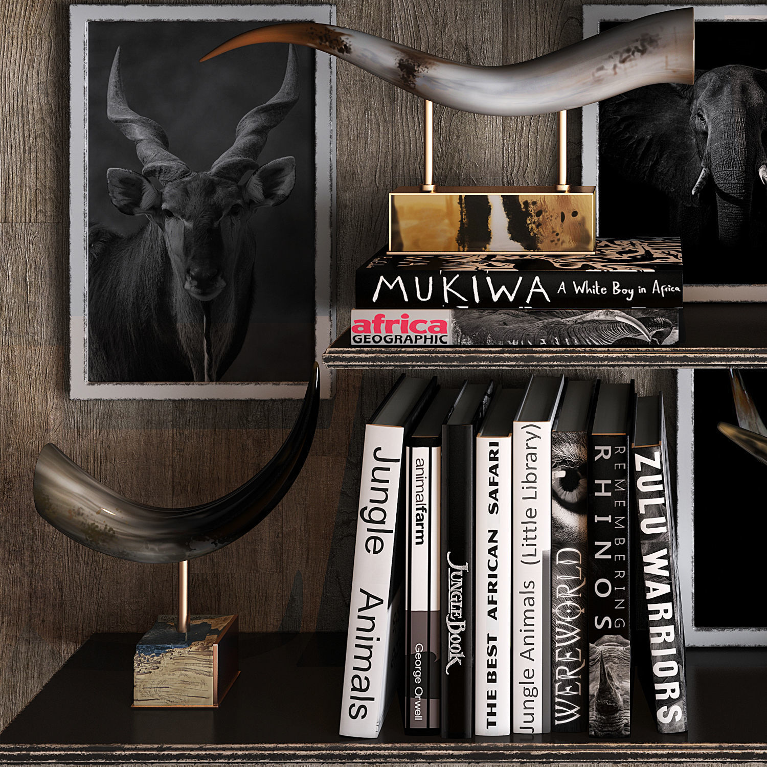 Decor set 26 3D model_6