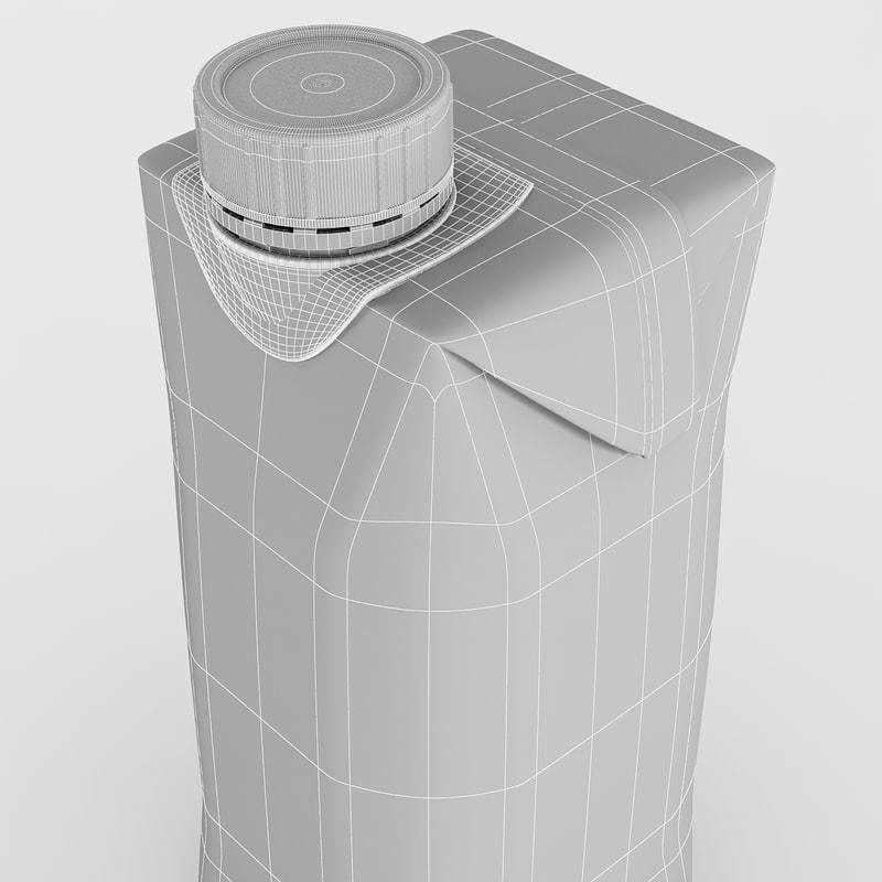 Juice Box 3D model_8