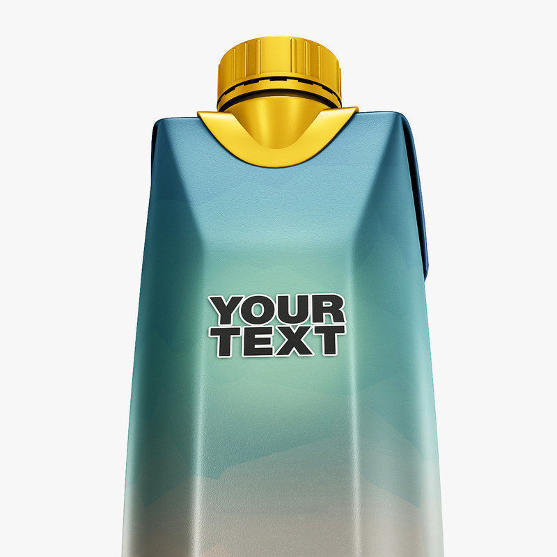 Juice Box 3D model_3