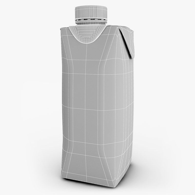 Juice Box 3D model_7