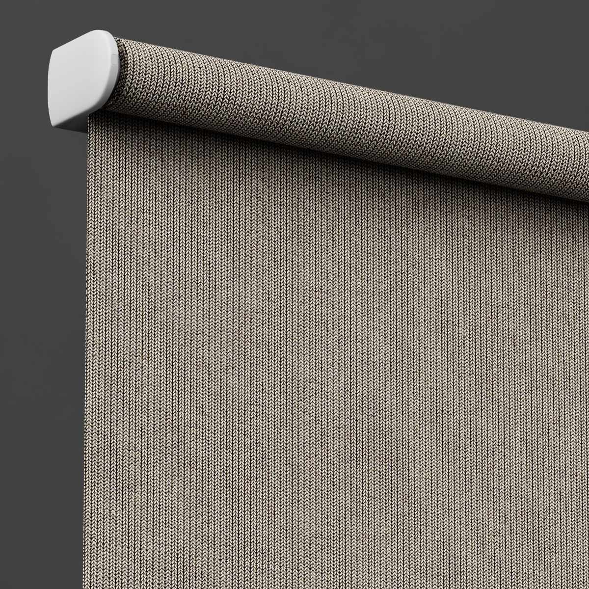 roller blind set 01  3D model_4