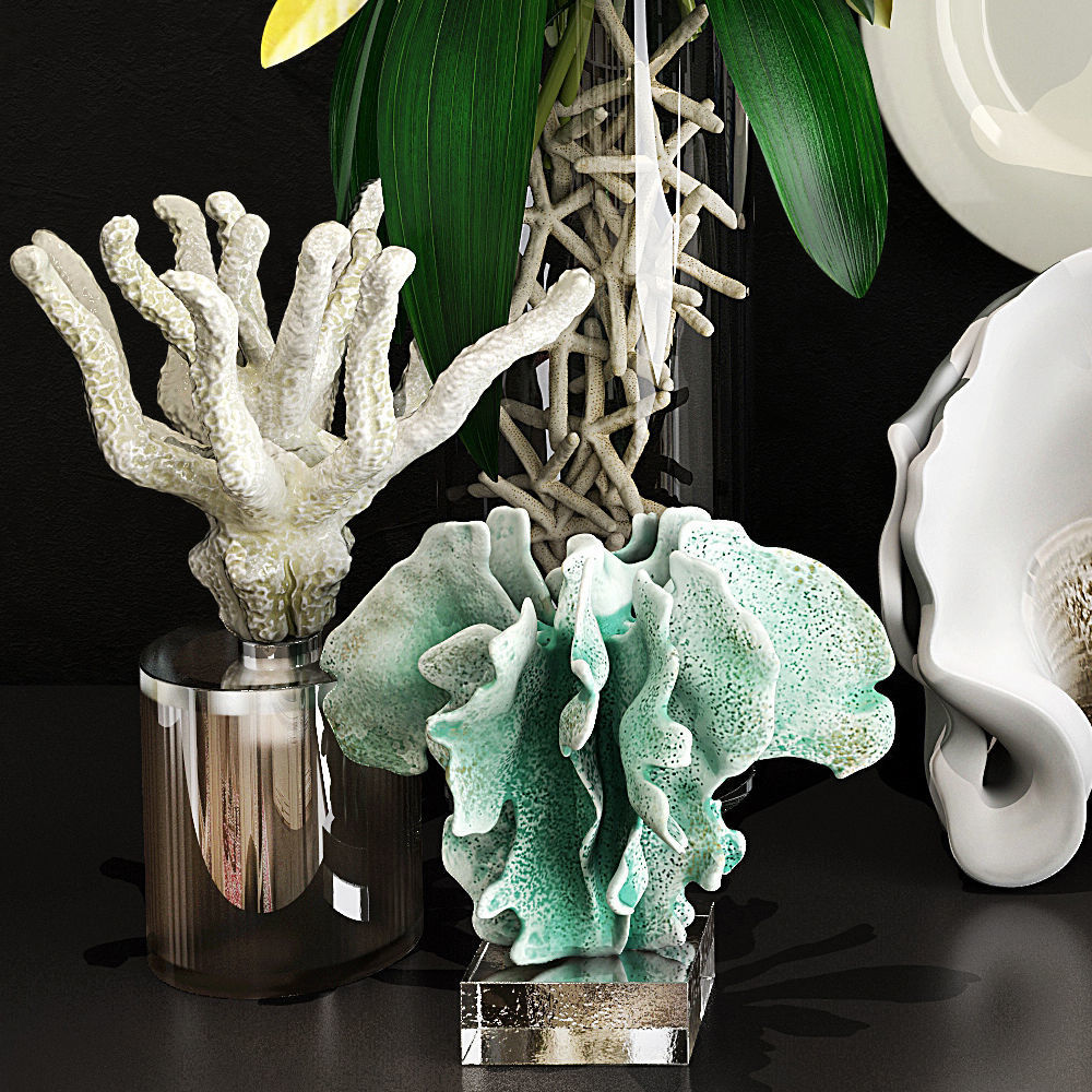 Decor set 34 3D model_2